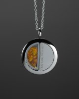 AMULET WITH BALTIC AMBER