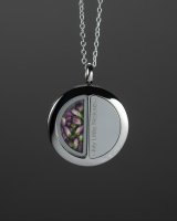 AMULET WITH FOREST HEATHER