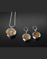 Gift set with Baltic amber
